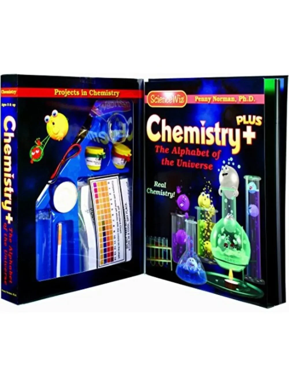 ScienceWiz Chemistry Plus Kit For Kids Age 8+ New